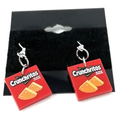 The Brick Show Shop Crunchitos Earrings made from LEGO parts - B3 Customs