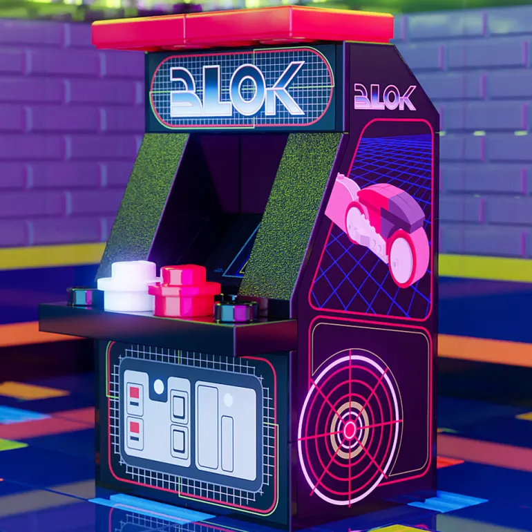 The Brick Show Shop Custom BLOK (1982 Edition) Classic Arcade Machine