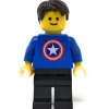 The Brick Show Shop Custom Captain American Fan (Male)
