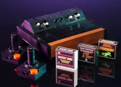 The Brick Show Shop Custom Classic 1977 Video Game Console made using LEGO bricks