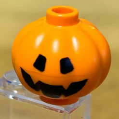 The Brick Show Shop Custom Jack O' Lantern / Pumpkin Face #3 - B3 Customs made using LEGO
