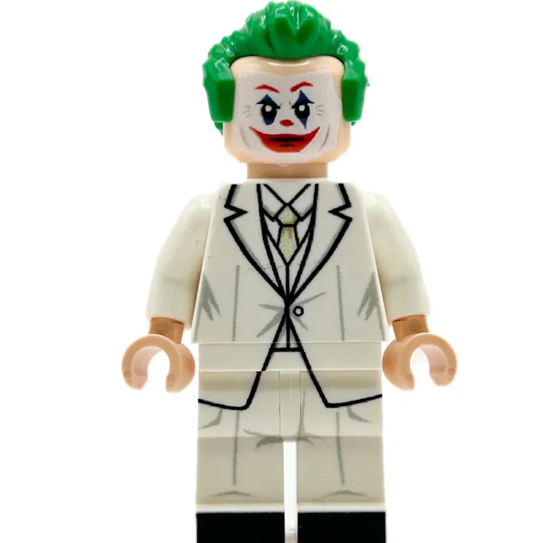 The Brick Show Shop Custom Joker Minifig made using LEGO parts - B3 Customs