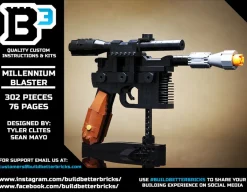 The Brick Show Shop Custom Millennium Blaster
