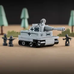 The Brick Show Shop Custom Mini Panzer Tank made using LEGO parts - B3 Customs