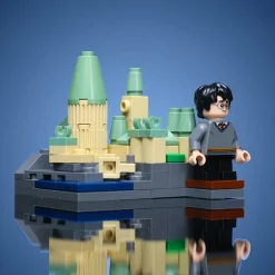 The Brick Show Shop Custom Mini Wizard's School with Harry Potter Minifigure