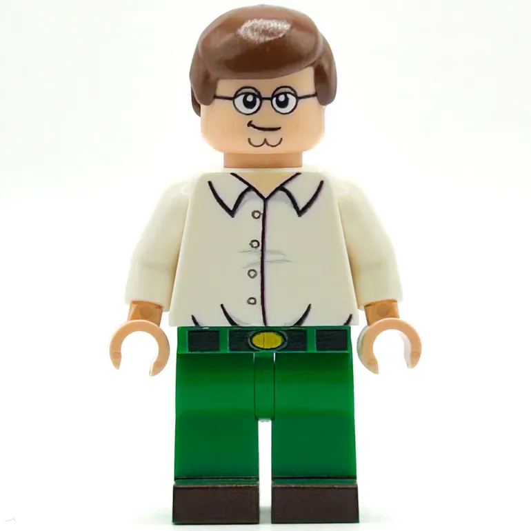 The Brick Show Shop Custom Peter Minifig made using LEGO parts - B3 Customs