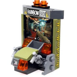 The Brick Show Shop Custom Rainbow Brix Shooter Arcade Game made using LEGO parts - B3 Cus