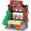 The Brick Show Shop Custom Saloon Shooter Arcade Game made using LEGO parts
