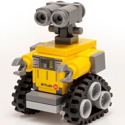 The Brick Show Shop Custom Stud-E Figure made using LEGO parts