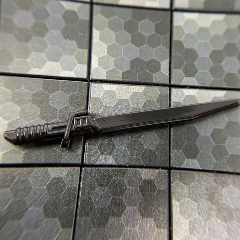 The Brick Show Shop Dark Blade for LEGO Minifigures, BrickArms