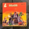 The Brick Show Shop Dark's Dragon Den, Dragon Masters Set 6076 - Custom Printed 2x2 Tile