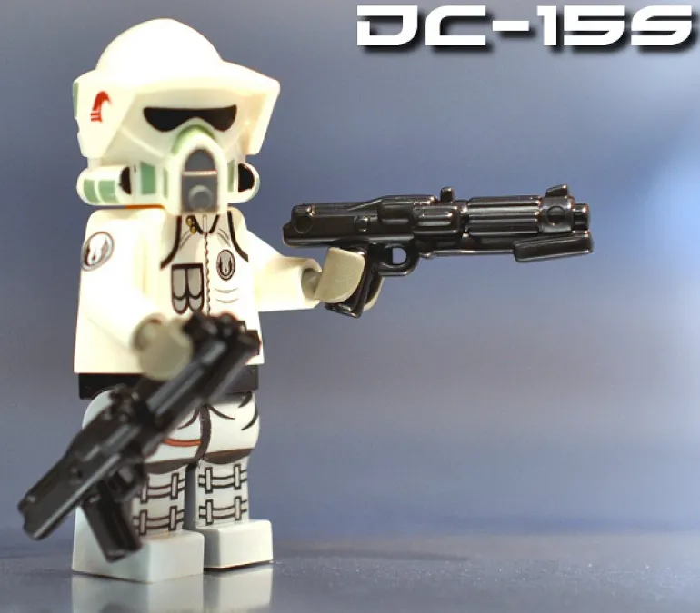 The Brick Show Shop DC-15S Carbine for LEGO Minifigures, BrickArms