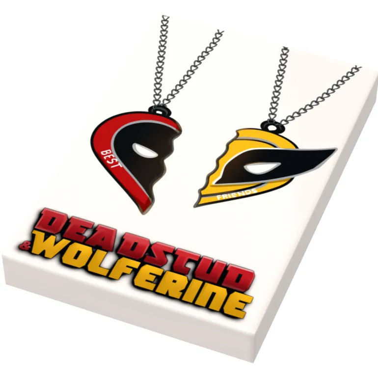 The Brick Show Shop Deadstud & Wolferine (Version 2) Movie Cover (2x3 Tile) made using LEG