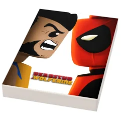 The Brick Show Shop Deadstud & Wolferine (Version 4) Movie Cover (2x3 Tile) made using LEG