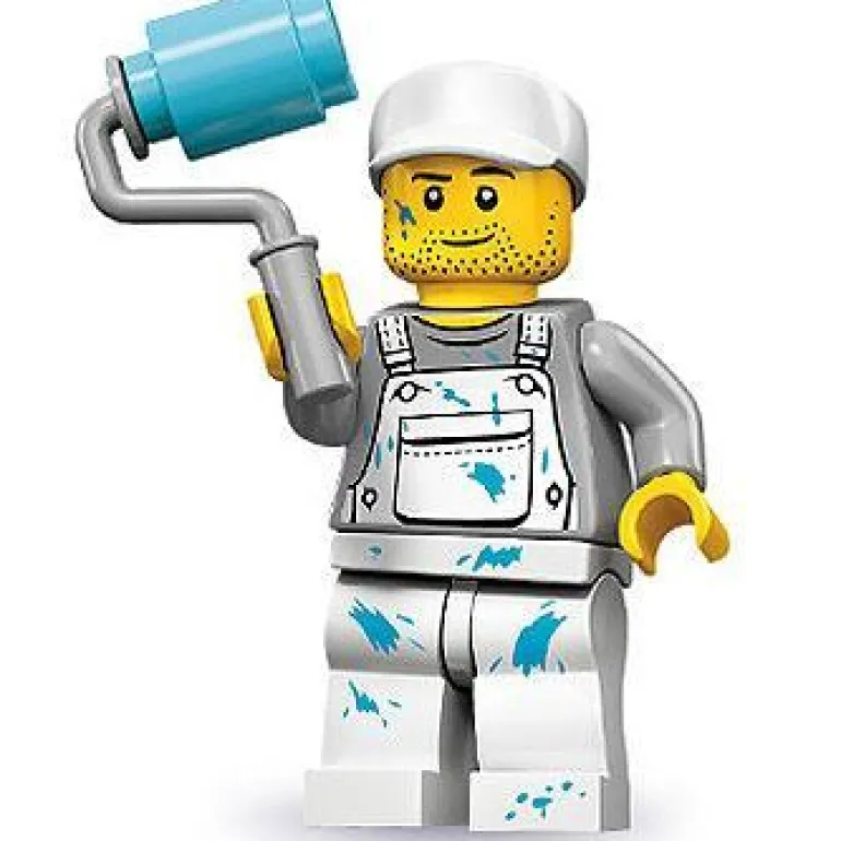 The Brick Show Shop Decorator - Series 10 LEGO Collectible Minifigure (2013)