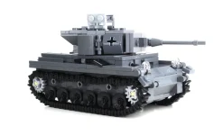 The Brick Show Shop Deluxe Panzer WW2 Tank - Custom LEGO Military Set