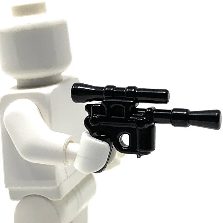 The Brick Show Shop DL-44 Blast Pistol for LEGO Minifigures, BrickArms