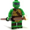 The Brick Show Shop Donny Purple Fighter Turtle - Custom Minifig made using LEGO parts