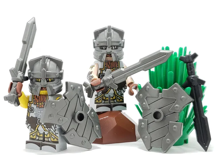 The Brick Show Shop Dwarf Shield for LEGO Minifigures - Brick Warriors