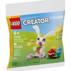 The Brick Show Shop Easter Bunny with Colorful Eggs - LEGO Creator Polybag Set (30668)