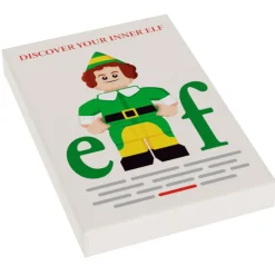 The Brick Show Shop EF Christmas Movie Cover (2x3 Tile) - B3 Customs using LEGO bricks