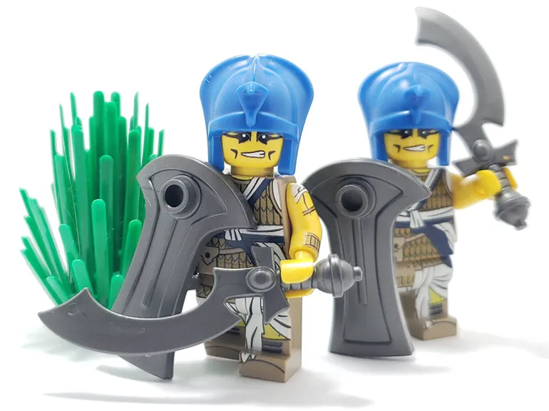 The Brick Show Shop Egyptian War Crown - LEGO Minifigure Compatible, Brick Warriors