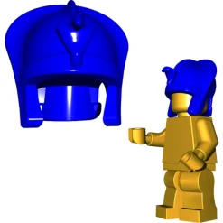The Brick Show Shop Egyptian War Crown - LEGO Minifigure Compatible, Brick Warriors