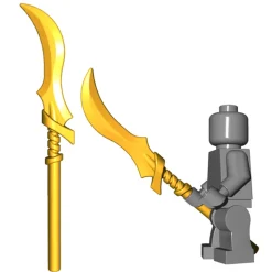 The Brick Show Shop Elf spear for LEGO Minifigures - LEGO Minifigure Compatible (Brick Warriors)