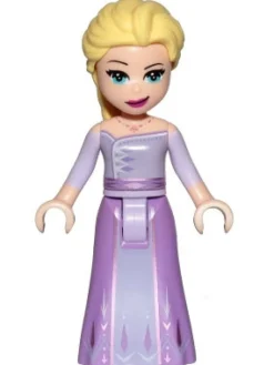The Brick Show Shop Elsa (Lavender Dress) - LEGO Disney Frozen Minifigure (2019)