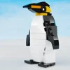 The Brick Show Shop Emperor Penguin made using LEGO parts - B3 Customs