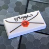 The Brick Show Shop Envelope with Cursive Seal (1x2 Tile) - Official LEGO® Part