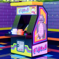 The Brick Show Shop Fig Dug - B3 Customs Arcade Machine made using LEGO bricks, Dig Dug