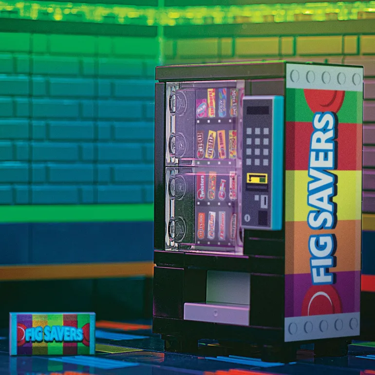 The Brick Show Shop Fig Savers - B3 Customs® Candy Bar Vending Machine