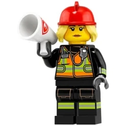 The Brick Show Shop Fire Fighter (Female) - LEGO Series 19 Collectible Minifigure