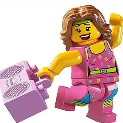 The Brick Show Shop Fitness Instructor - LEGO Series 5 Collectible Minifigure (2011)