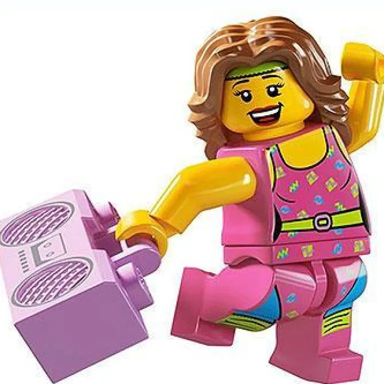 The Brick Show Shop Fitness Instructor - LEGO Series 5 Collectible Minifigure (2011)