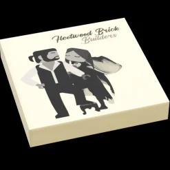 The Brick Show Shop Fleetwood Brick, Builder - B3 Customs® Music Album Cover (2x2 Tile)