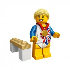 The Brick Show Shop Flexible Gymnast, Team GB - LEGO Olympic Collectible Minifigure (2012)