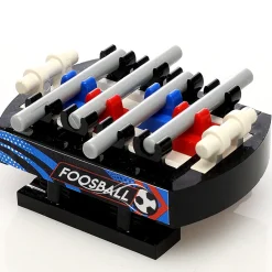 The Brick Show Shop Foosball Table B3 Customs Arcade Building made using LEGO parts