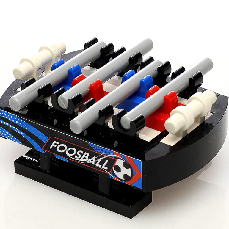 The Brick Show Shop Foosball Table B3 Customs Arcade Building made using LEGO parts