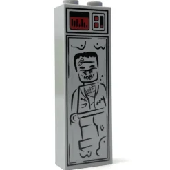 The Brick Show Shop Frankenstein's Monster (Halloween) in Carbonite (1x2x5 Brick) - B3 Cus
