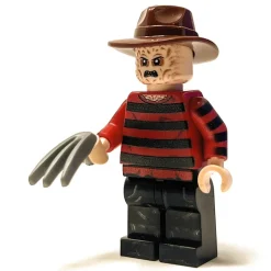 The Brick Show Shop Freddy (Elm St.) - Custom Horror Minifig made using LEGO parts