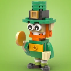The Brick Show Shop FREE! St. Patty's Leprechaun Instructions