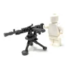 The Brick Show Shop French HMG with Tripod for LEGO Minifigures Brick Warriors - LEGO Minifigure Compatible