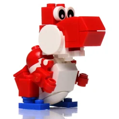 The Brick Show Shop Friendly Red Dino - Custom Set made using LEGO parts