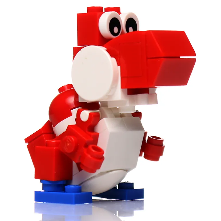 The Brick Show Shop Friendly Red Dino - Custom Set made using LEGO parts