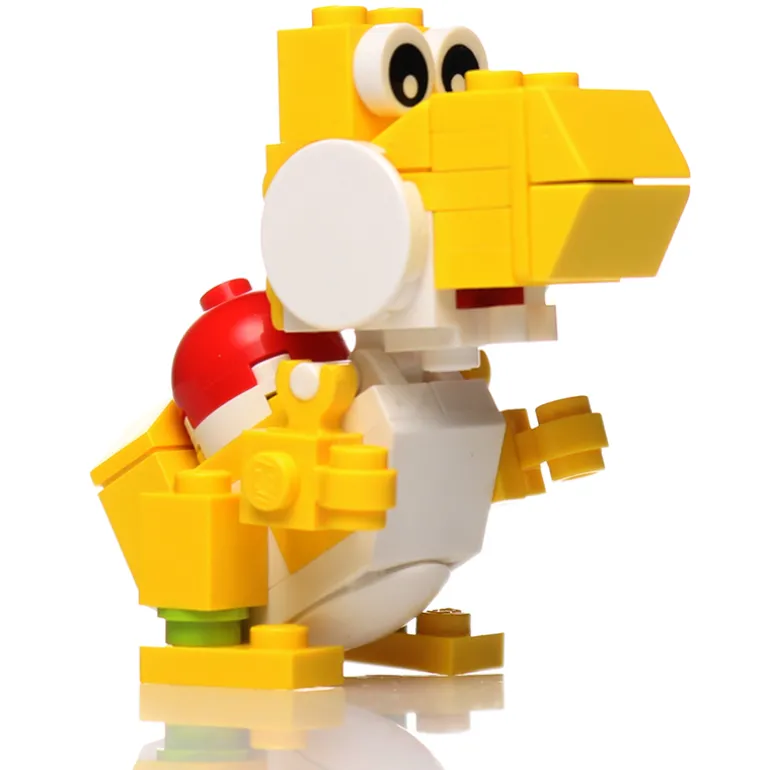 The Brick Show Shop Friendly Yellow Dino - Custom Set