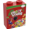 The Brick Show Shop Froot Studs Cereal - Custom Printed 1x2x2 Brick