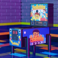 The Brick Show Shop Fun Building - B3 Customs Pinball Arcade Machine Building Set