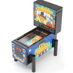 The Brick Show Shop Fun Building - B3 Customs Pinball Arcade Machine Building Set